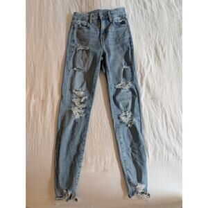American Eagle Next Level Stretch Ripped Jeans – Women’s XS